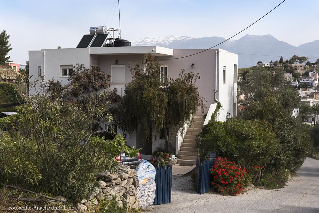 Korfes Apartments Kamilari Buitenkant foto